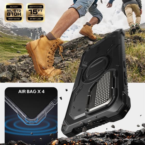 Supcase Unicorn Beetle ArmorBox-deksel til Galaxy S25 Ultra med MagSafe-FX-