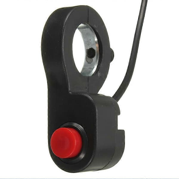 Motorcycle Horn Start, 7/8' Motorcycle Handlebar ATV Bike Horn Start Stop Switch with Stylish Button [DB]