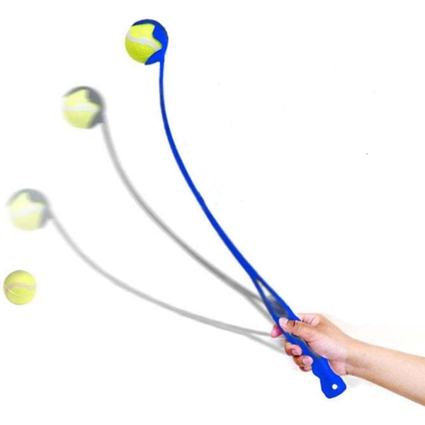 1 st Dog Tennis Ball Launcher, Ball Air Strike Launcher med en