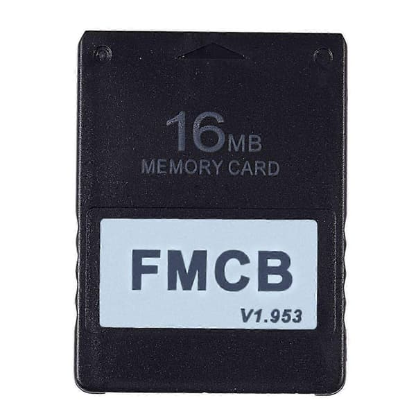 FMCB Free McBoot-kort V1.953 for PS2 -2 minnekort OPL (16MB)