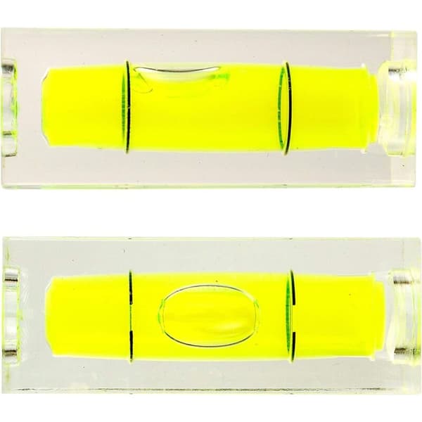 5-pak Mini Vaterpas 15x15x40mm, Præcisionslibelle til Kameraer, Camping & Campingvogne