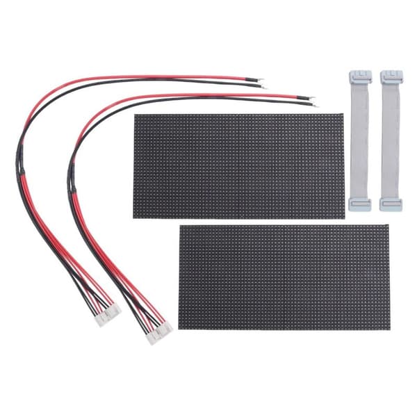 2 stk P4 LED-skjermmoduler 256x128mm 64x32 piksler