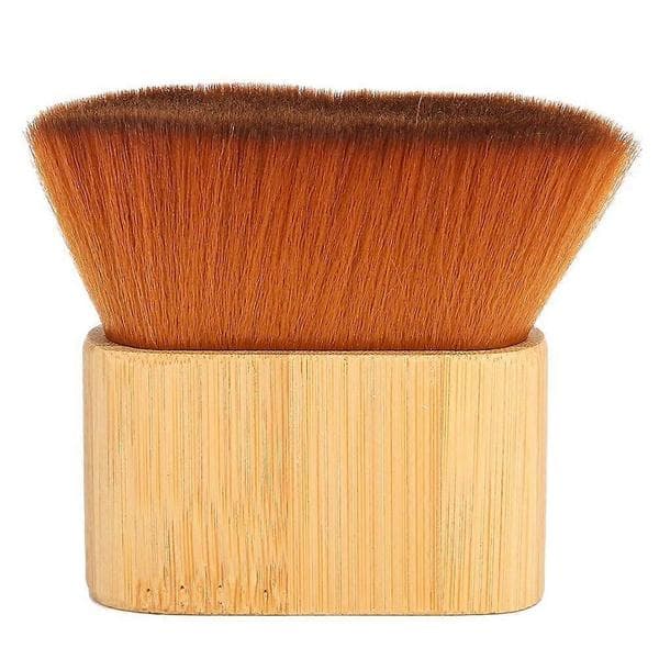 Hårbørste med store nylonbust, ergonomisk bambushåndtak for profesjonelle frisører