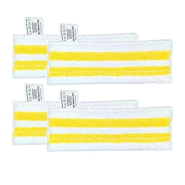 4-pack Microfiber Floor Cloths for Kärcher Easyfix Sc2 Sc3 Sc4 Sc5 55 superfine fibers