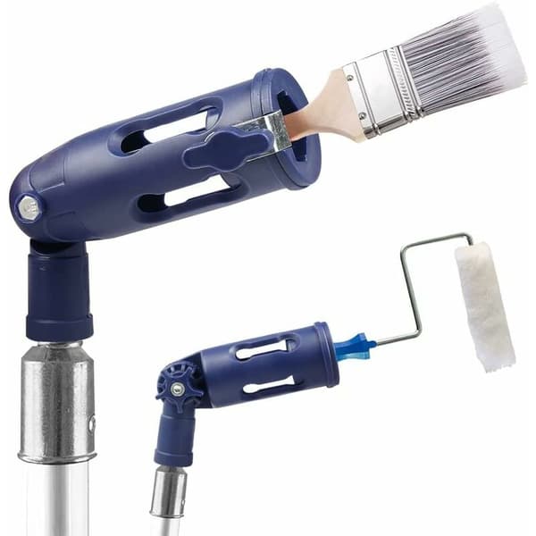 Multi-Angle Brush Extender, Roller Brush Extender with Adjustable Angles, Edge Tool for Walls/Ceilings