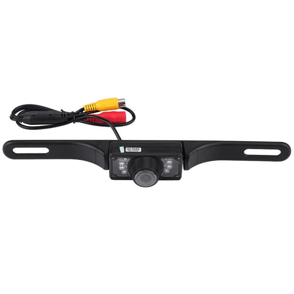 7 LED 140° Wide Angle Car License Plate Rearview Backup Camera Night Vision Waterproof