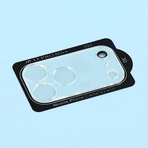 st Kamerabeskyttelse til iPhone 17 Pro Max, 3D Arc Edge Ridsefast Hærdet Glas Linsefilm