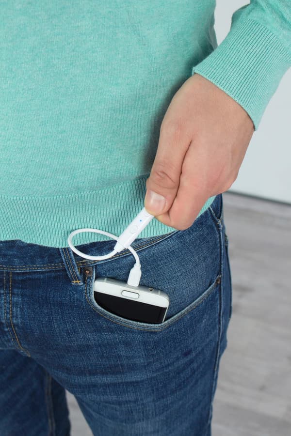 #EMS-enhed Smart Massager med 2 puder bærbar massage#