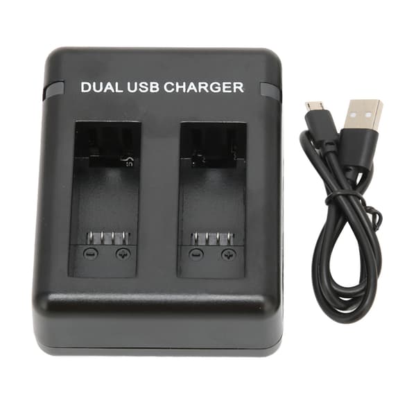 Dual Battery Charger for Camera Multifunctional Fast USB Battery Charger for AHDBT‑501 601 701 801