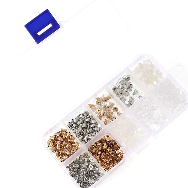 Øreringe Bagside Kit Øreringe Stoppere Gummi Øreringe Bagside Stoppere