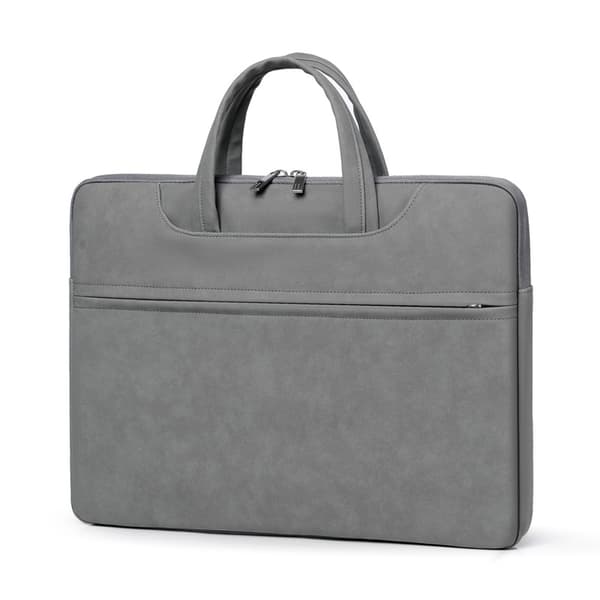 Laptop Bag 15.6 inch Leather Unisex Briefcase Waterproof Durable