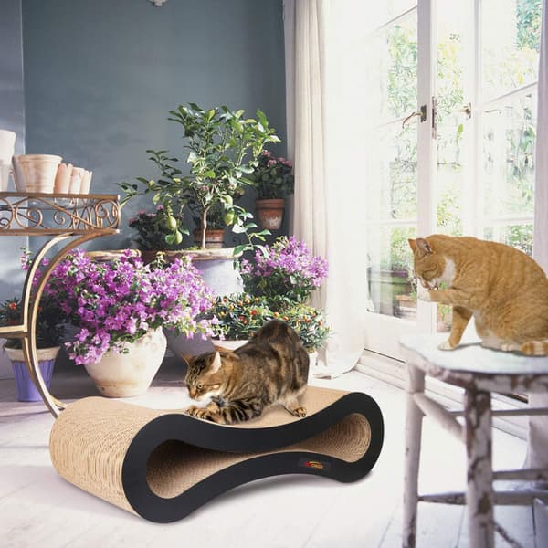 Ultimat Klorebrett Lounge Seng for Katter, Overlegen Kartong & Konstruksjon