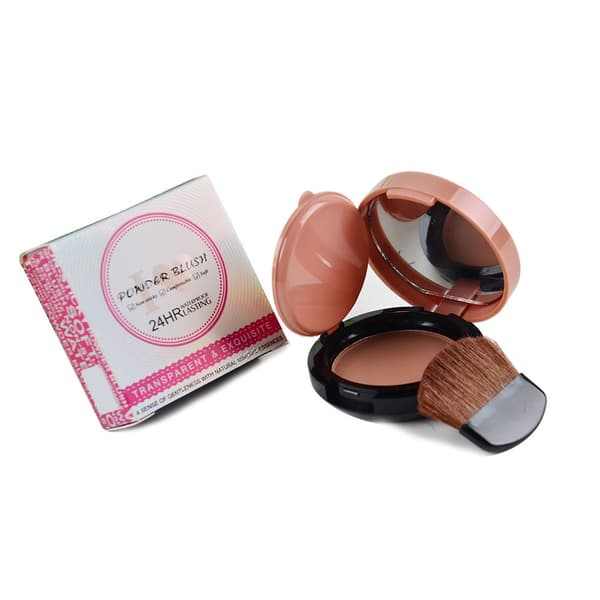 Ansiktsmakeup Rougepudder Matt Rouge Highlighter Kosmetisk Palett 5#