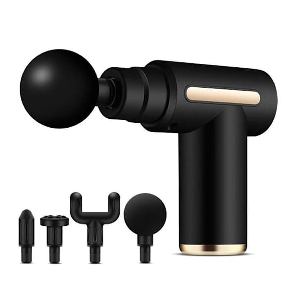 Hierontapistooli 4 hierontapäällä ja 6 nopeudella