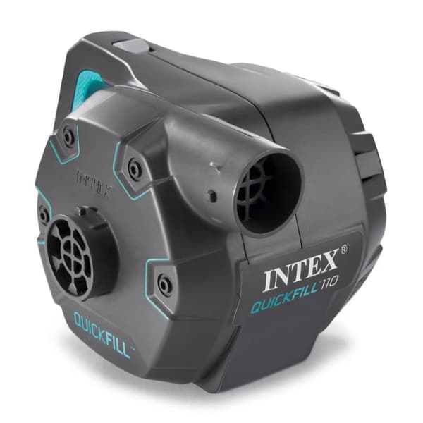 INTEX Elektrisk luftpumpe Quick-Fill 220-240 V 66644 Sort Svart