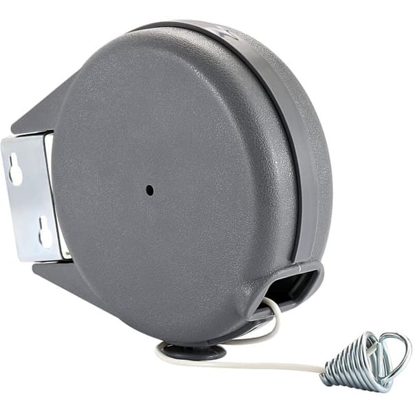 15M Retractable Clothesline, Wall Mounted Retractable Clothesline for Indoor and Outdoor Use Adjustable 15M
