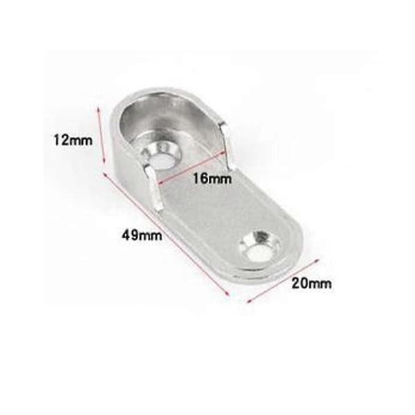Wardrobe Clothes Rail Fixed Accessories Cabinet Bracket Hardware Accessories Wardrobe Hook Support