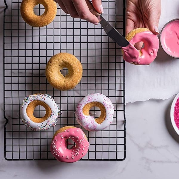 Donutformad kakform Non-Stick Ring Donut Bakeware för Style 3 KLB
