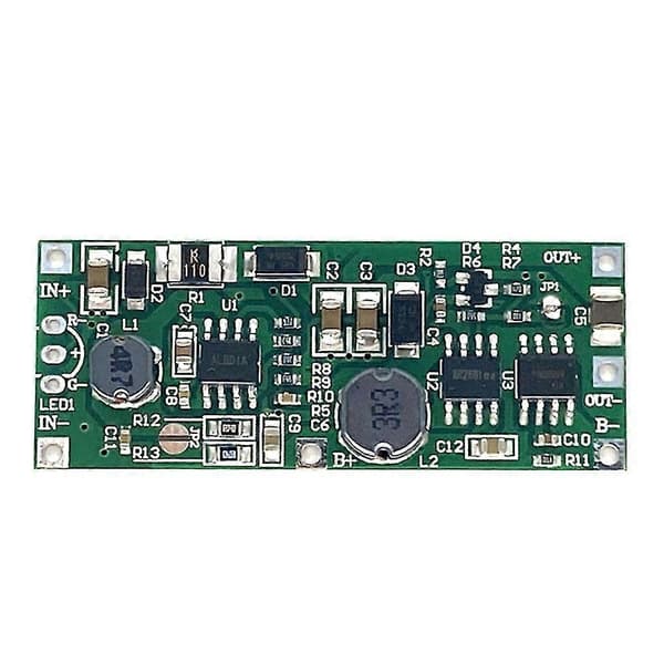 DC UPS Avbruddsfri Modul 3.7V Litiumbatteri Lading Og Utlading Boost 12V - Feil Boos