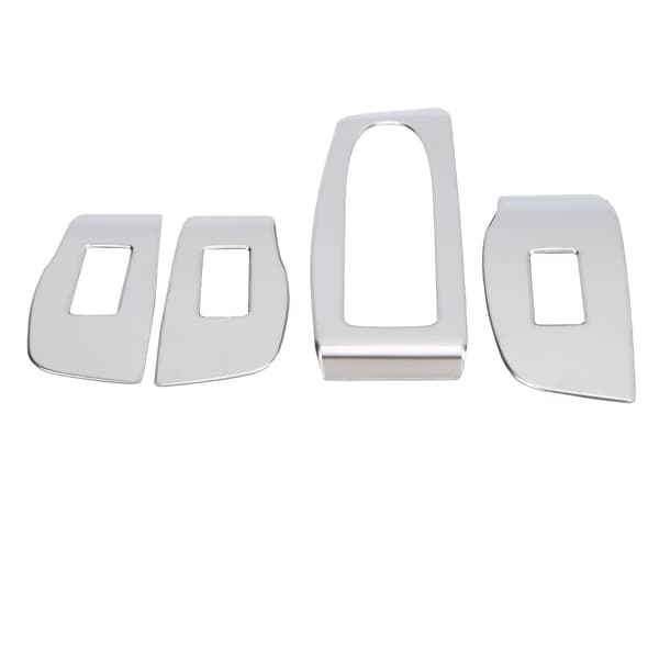 Vindusbryterpanel Trim Ramme Dekor Erstatning Sølv for Mazda CX-30 2020 Venstrestyrt 0.2 0.2