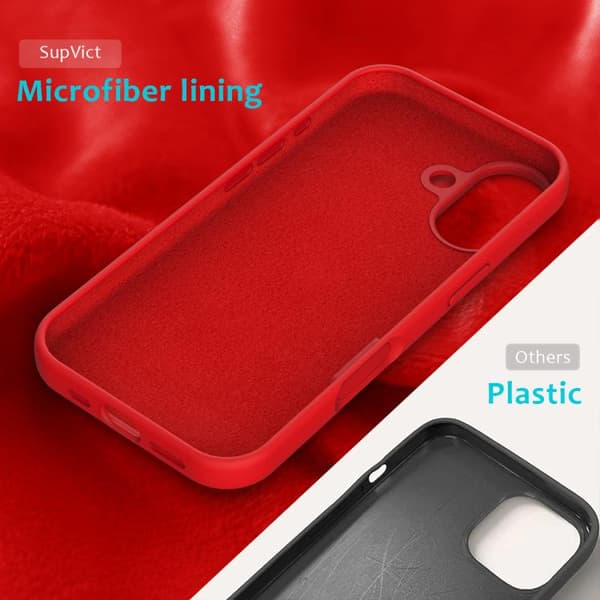 iPhone 17 Cover - Ensfarvet Silikone
