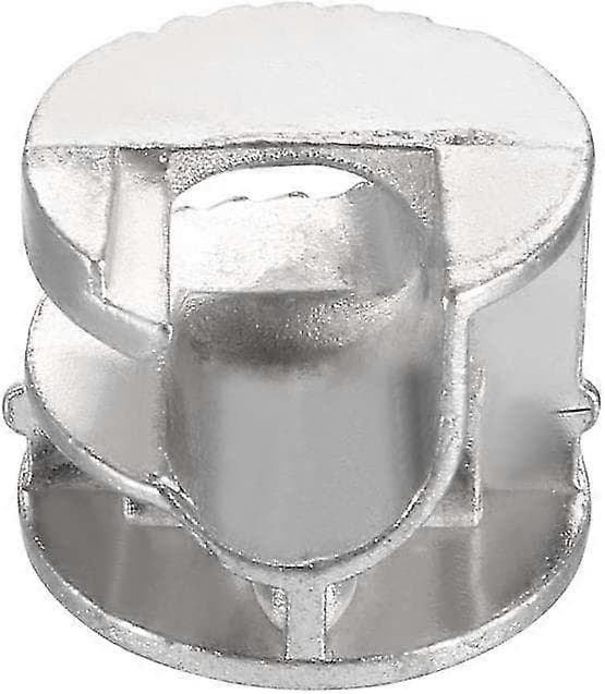 15 stk. møbelkamlåsemøtrik, forbindelsesbeslag 15x12 mm, kompatibel skabsskuffe garderobepanelforbindelse (få den)