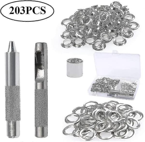 Øjesæt, 100 sæt øjer 10 mm øjer, Tarin Rep Kit