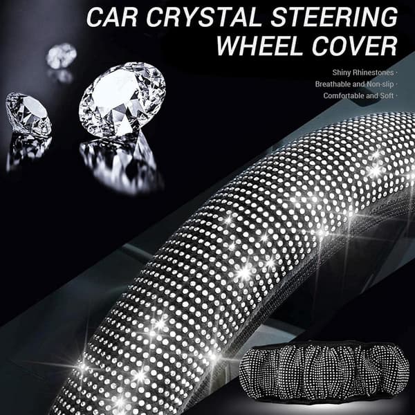 38 cm Kristall Rattkåpa, Universal Diamant Rattkåpa