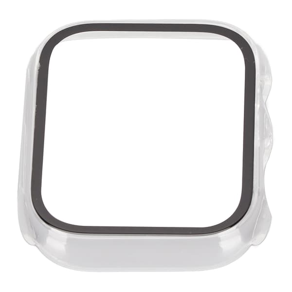Protective Watch Case with Tempered Glass Screen Protector, Full Coverage HD for IWatch Series 7 2021 41mm Transparent