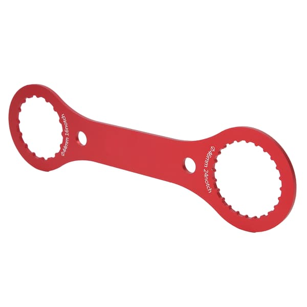Cykel BB Nøgle Krankboks Værktøj 44mm 46mm 16 24 Hak BB Installationsfjernelsesværktøj Rød