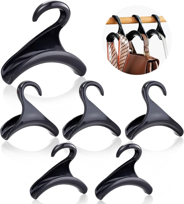 6-pack Bag Organizer Hooks, Bag Organizer Hooks, Bag Organizer Hooks