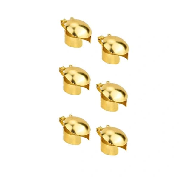 6 stk lysslukkere, automatisk lysslukker for sikker lysslukking