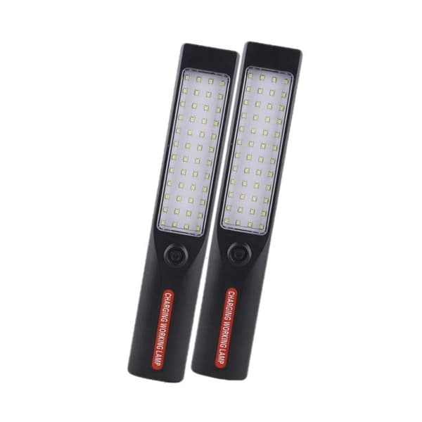 USB-uppladdningsbar vattentät LED-arbetslampa med strömdisplay (30 x 5,5 cm)