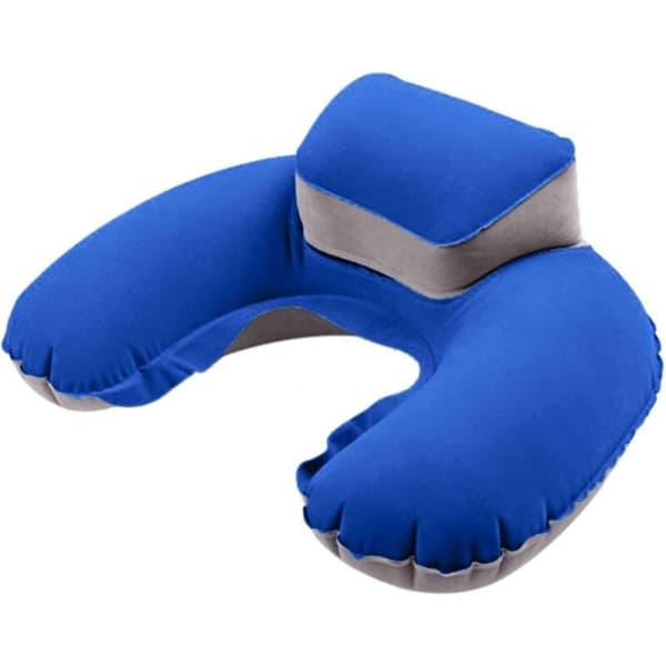 Inflatable U-shaped Camping Pillow for Neck Support, Travel and Outdoor Use