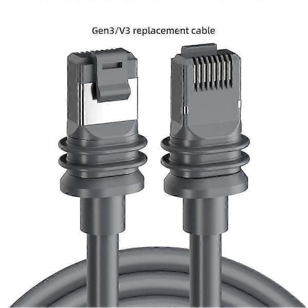 3m Kabel til Gen3/v3 Satellitnetværkskabel Erstatning Reparation Vandtæt Forlængerledning