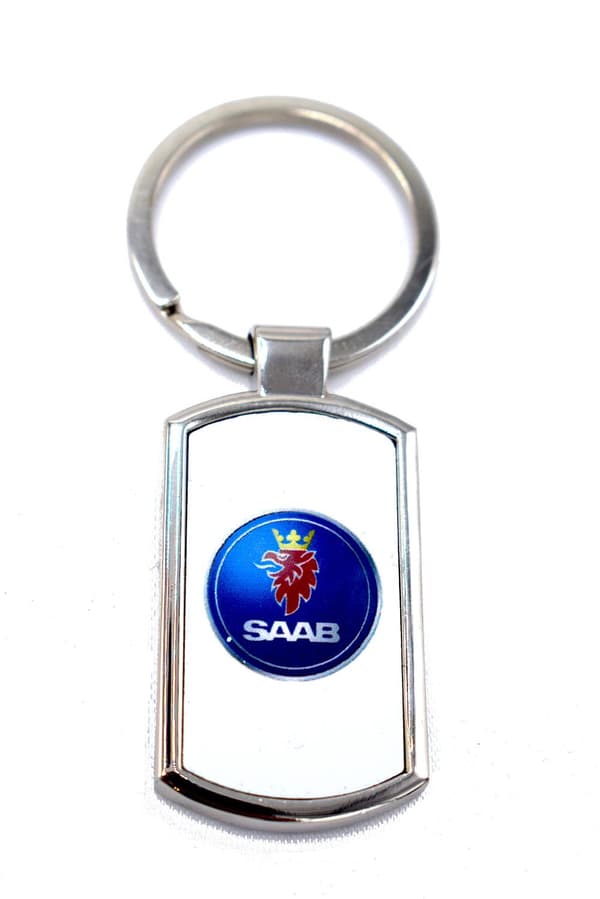 SAAB nyckelring Silver Silver silver Silver silver