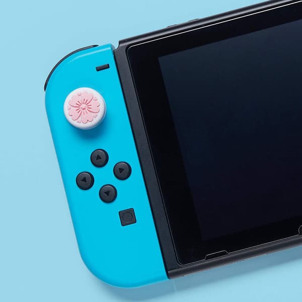 4 stk - Smarte tommelgrep for Nintendo