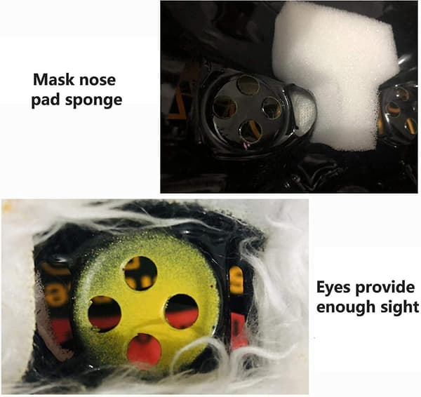 Scary Halloween Rabbit Mask - Perfect Costume For A Spooky Halloween