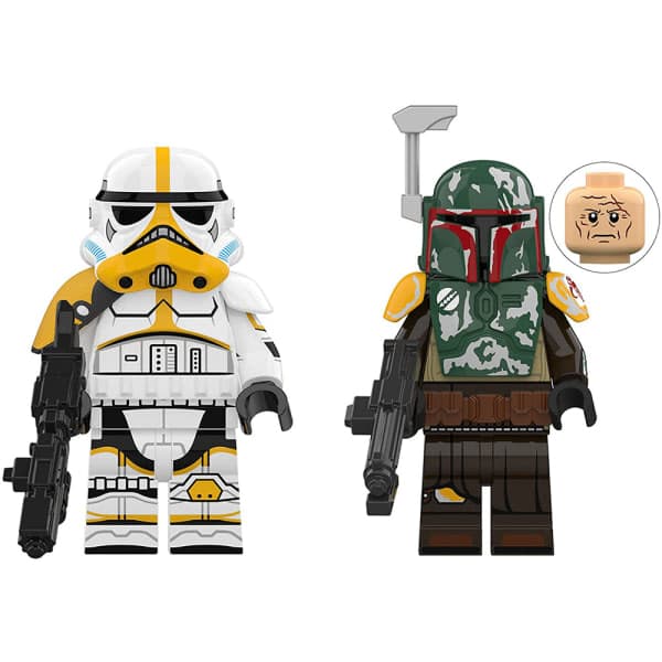 Sæt med 8 minifigurer Star Wars sæt