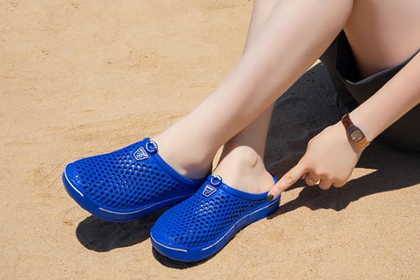 Unisex Träskor Fritidstofflor Snabbtorkande Sandaler Blå 40 Blue 40