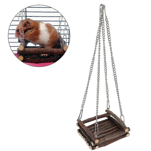 Tre Hamsterhuske Hengekøye Liten Kjæledyrleke Jekseltilbehør Burtilbehør