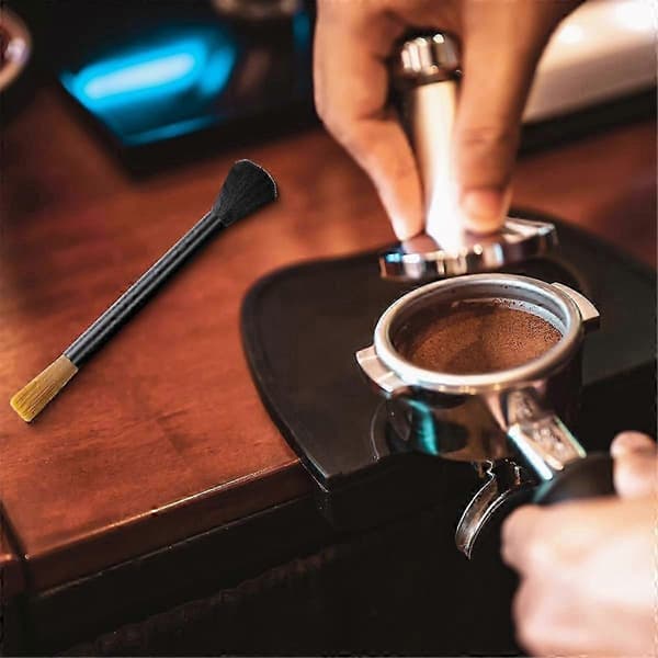 Kahvimyllyn puhdistusharja pölyharja espressopuhdistusharja lisävaruste puhdistusharja koneen puhdistus