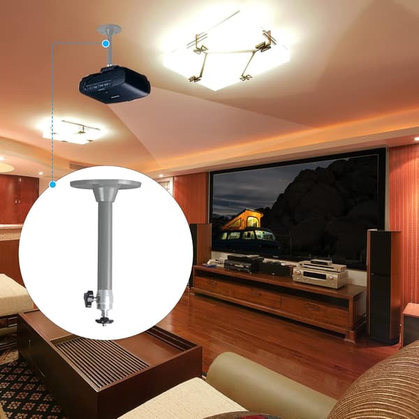 Mini Wall Mounted Projector Mount, Compatible with QKK, DR