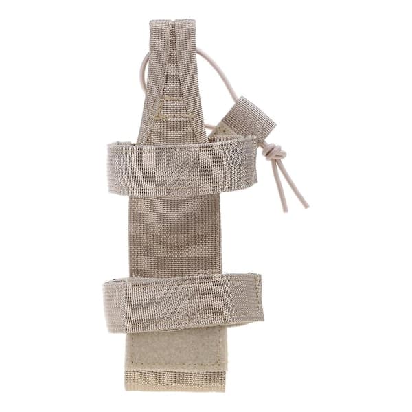 Vattenflaskhållare Nylon Taktisk Vattenflaskväska Vattenflaskbärväska Khaki Khaki Khaki