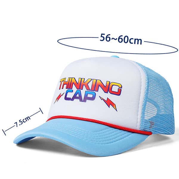 Stranger Things Sæson 4 Hellfire Club Dustin Cosplay Hat Trucker Hat