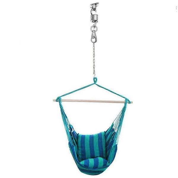 Heavy Duty Stainless Steel Spring Hook Screw Set for Hammock and Swing