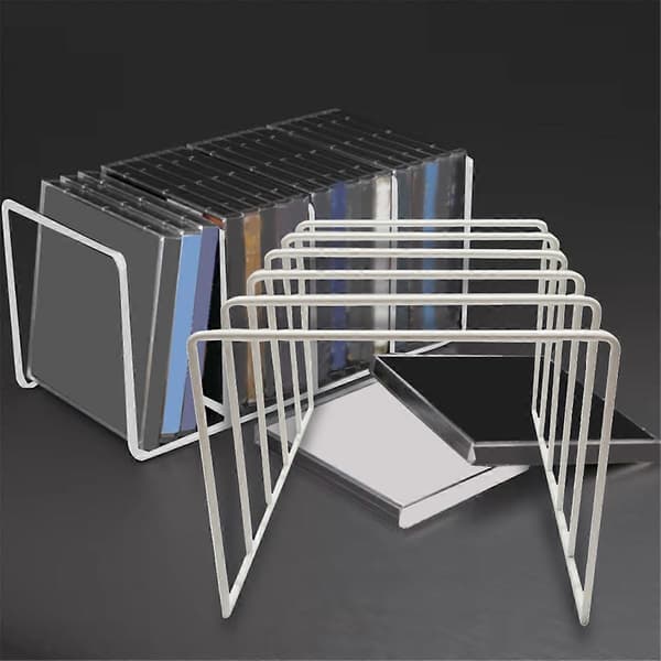 Vinylplade Display Hylde Pladespiller Opbevaringshylde Udstillingsstativ Holder Stor