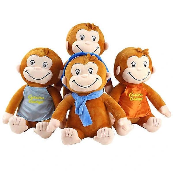 30 cm Curious George Söt Plyschleksak Docka 3