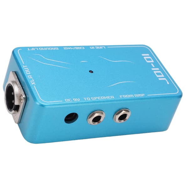 DI Box Passiv Direkt Amp Simulation Elguitar Effektpedal med Højttaler JDI‑01