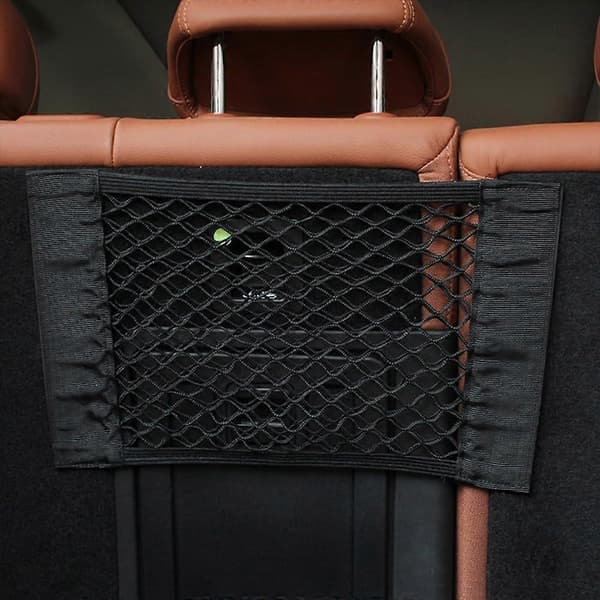 Bagagenet med velcro, sæt med 2, netorganisator til bil, autocamper, varevogn, både og hjem, til opbevaring